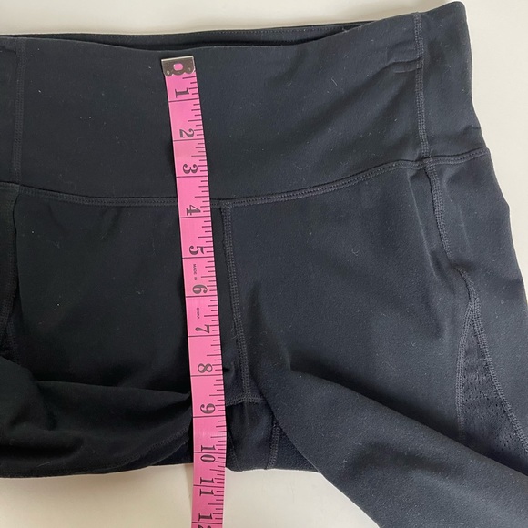 Athleta Black Mesh Leggings Size Small - Picture 11 of 13
